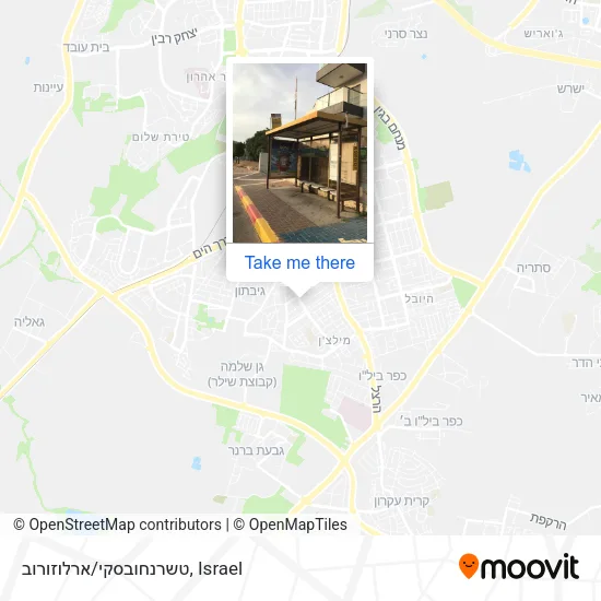Карта טשרנחובסקי/ארלוזורוב