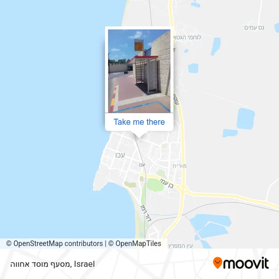 Карта מסעף מוסד אחווה