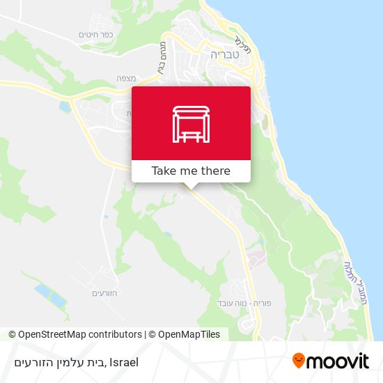 בית עלמין הזורעים map