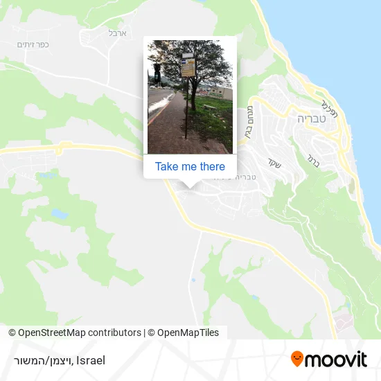 Карта ויצמן/המשור