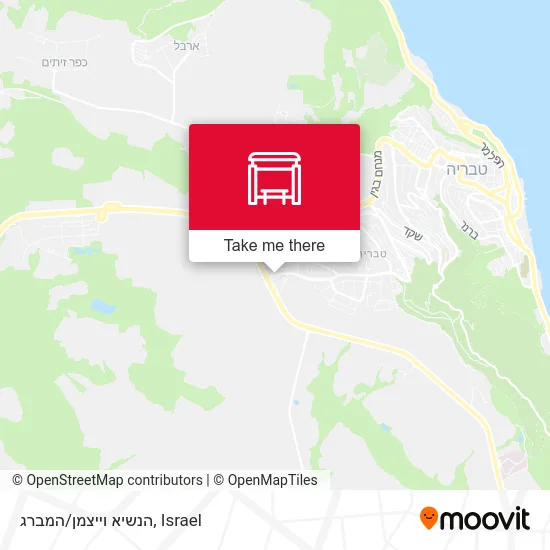 President Weizmann/Hamburg map