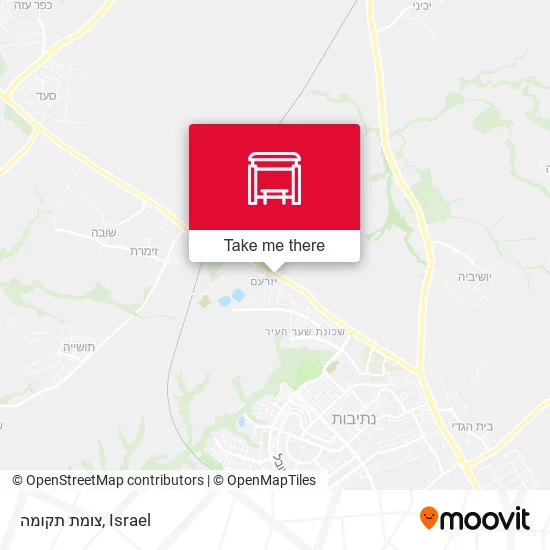 Карта צומת תקומה