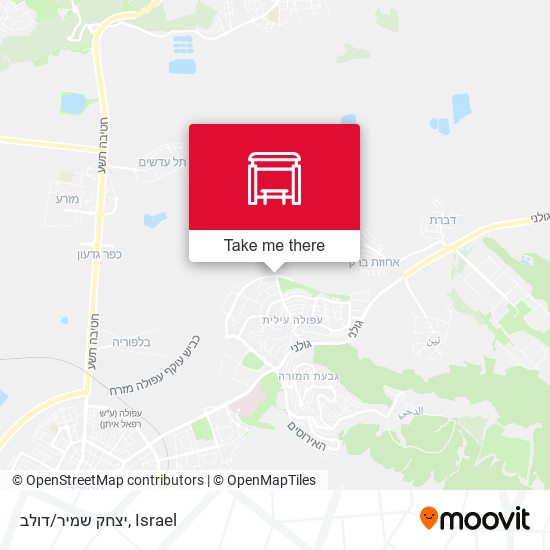 יצחק שמיר/דולב map