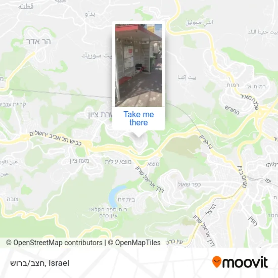 Карта חצב/ברוש