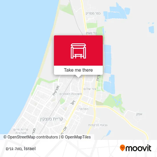 Карта נווה גנים
