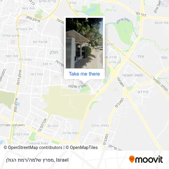 Карта מפרץ שלמה/רמת הגולן