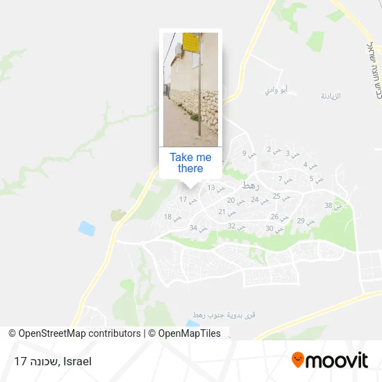 Карта שכונה 17
