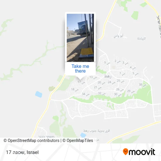 Карта שכונה 17