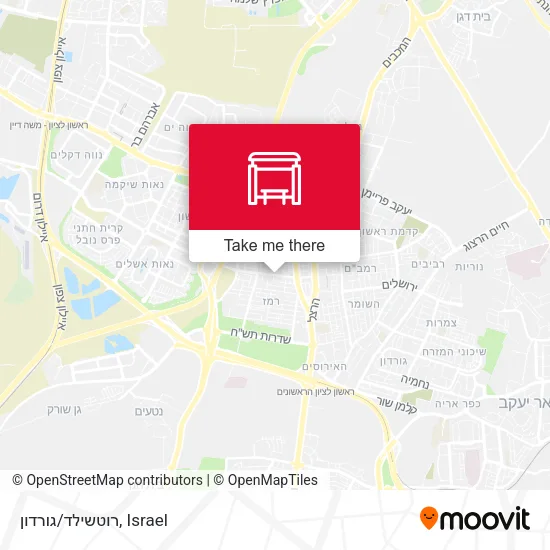 Карта רוטשילד/גורדון