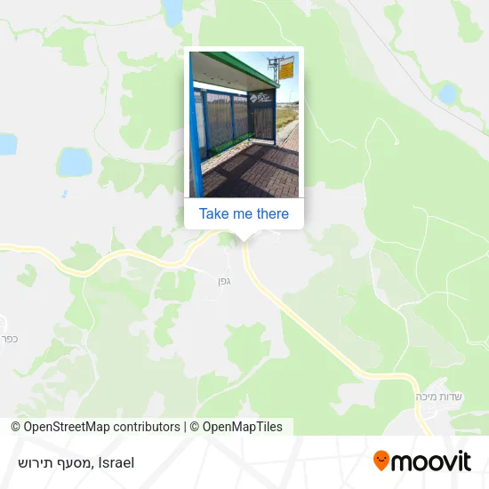 Карта מסעף תירוש