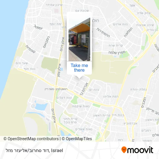 Карта דוד סחרוב/אליעזר מזל