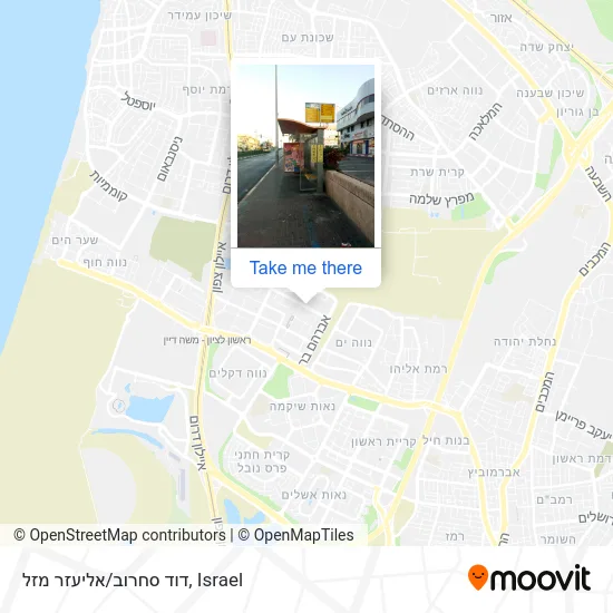 Карта דוד סחרוב/אליעזר מזל