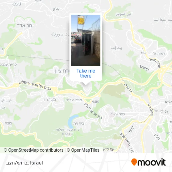 Карта ברוש/חצב