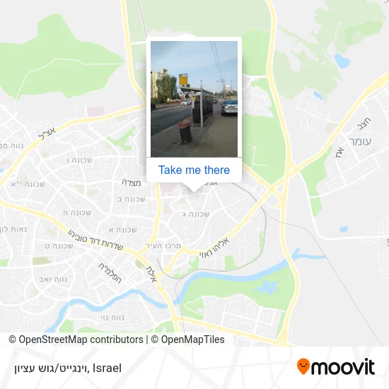 Карта וינגייט/גוש עציון