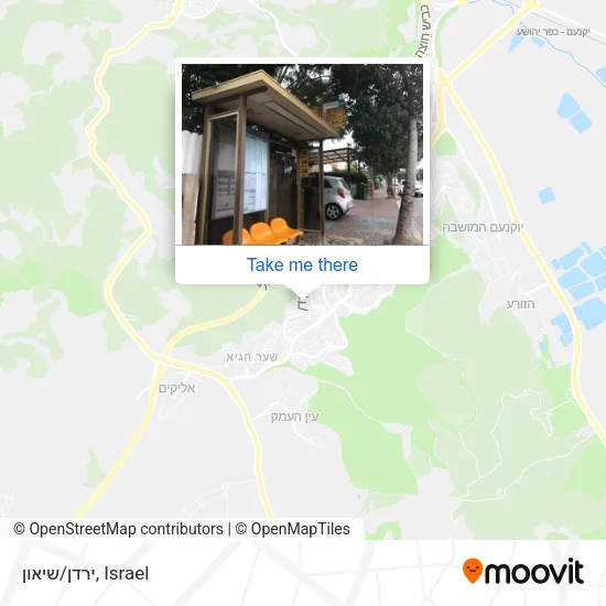 Карта ירדן/שיאון