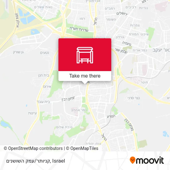 Карта קניותר/עמק השושנים