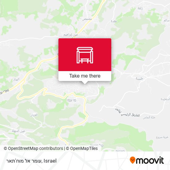 עומר אל מוח'תאר map
