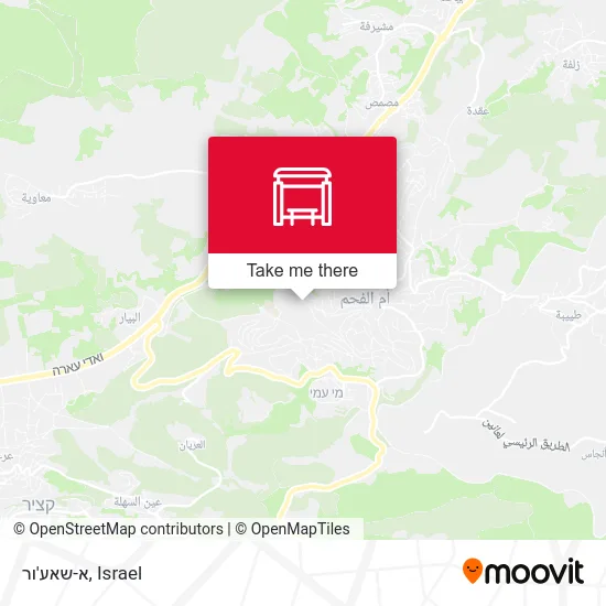 Карта א-שאע'ור