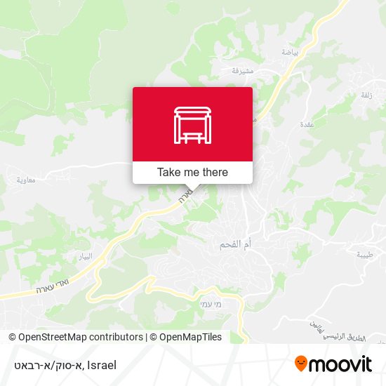 א-סוק/א-רבאט map