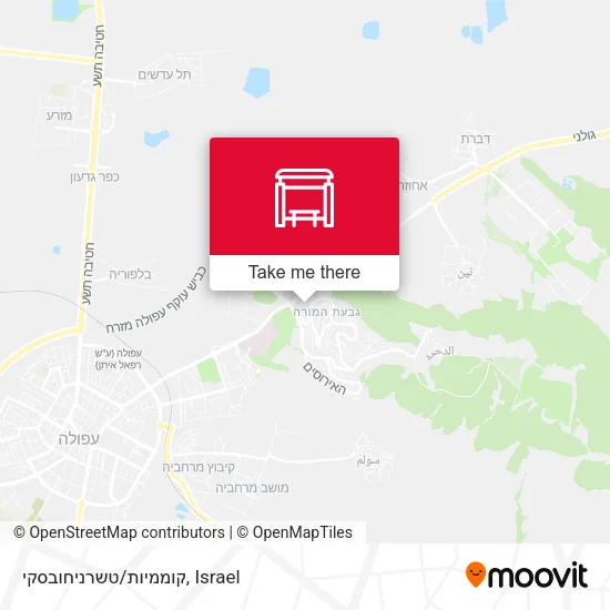 Карта קוממיות/טשרניחובסקי