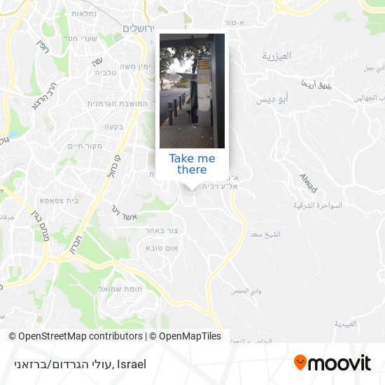 עולי הגרדום/ברזאני map