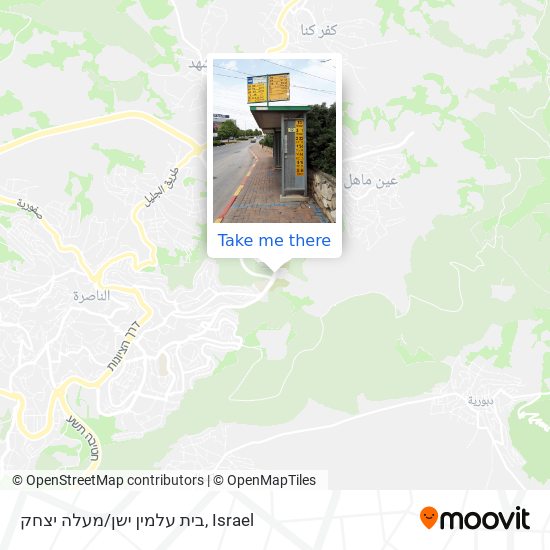 Карта בית עלמין ישן/מעלה יצחק