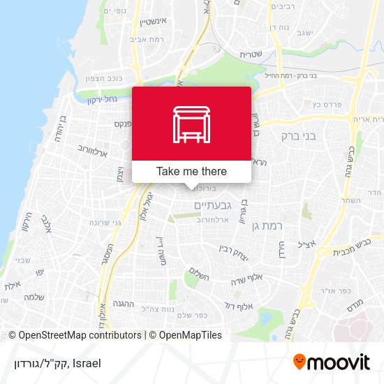 קק''ל/גורדון map