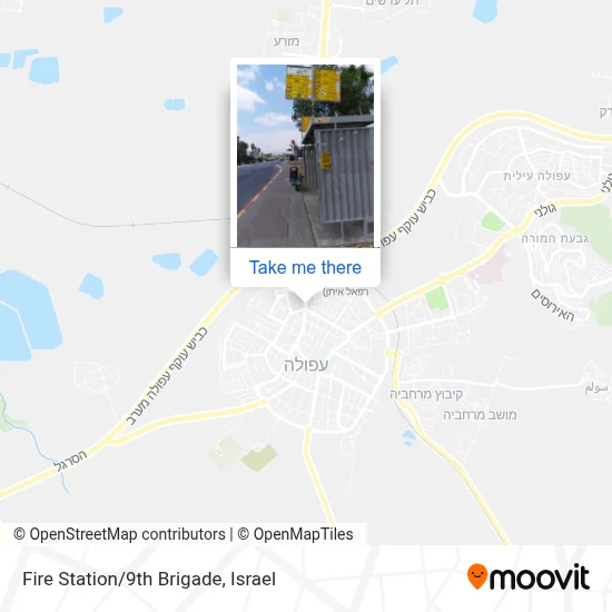 Fire Station/9th Brigade map