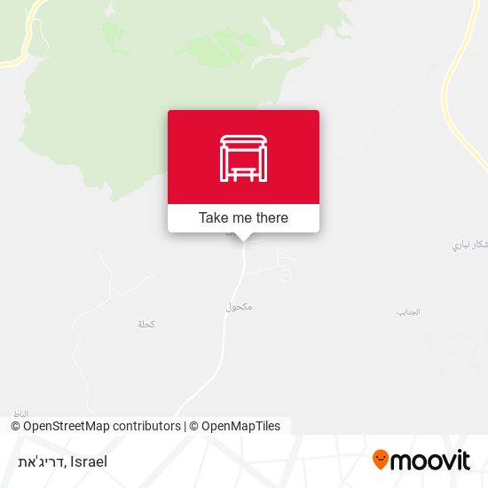 דריג'את map