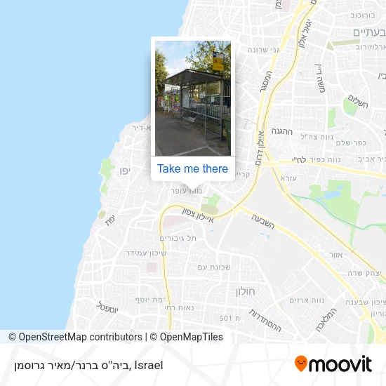 Карта ביה''ס ברנר/מאיר גרוסמן