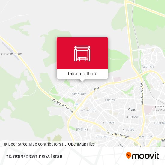 ששת הימים/מוטה גור map
