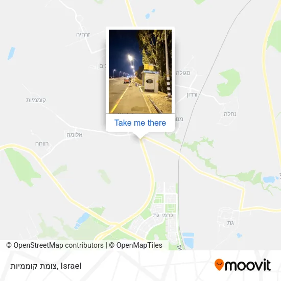 Карта צומת קוממיות