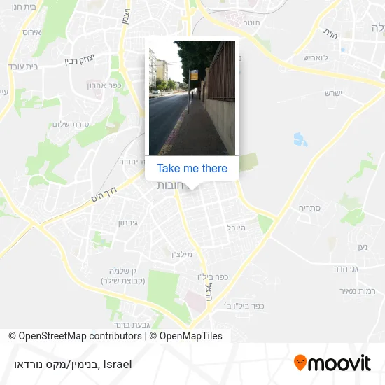 Карта בנימין/מקס נורדאו