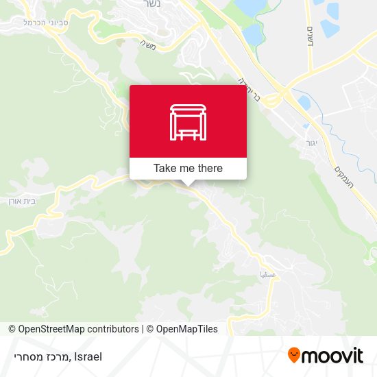Карта מרכז מסחרי