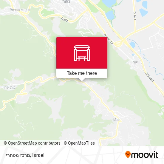 Карта מרכז מסחרי