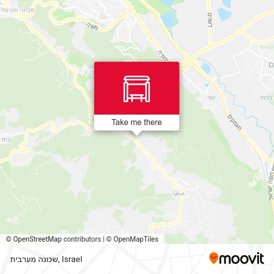 Карта שכונה מערבית