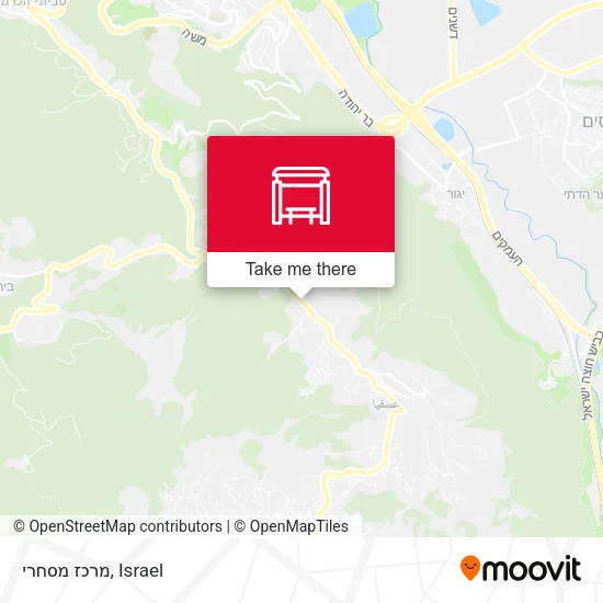 Карта מרכז מסחרי