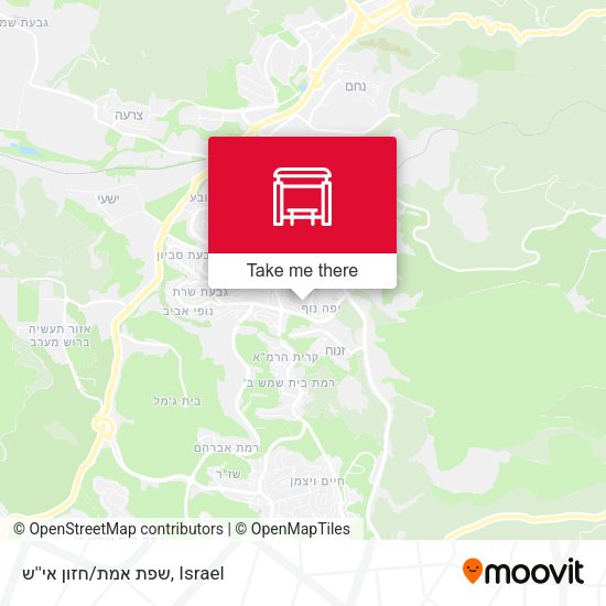 שפת אמת/חזון אי''ש map