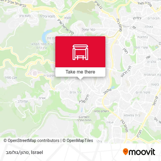Карта טהון/גולומב
