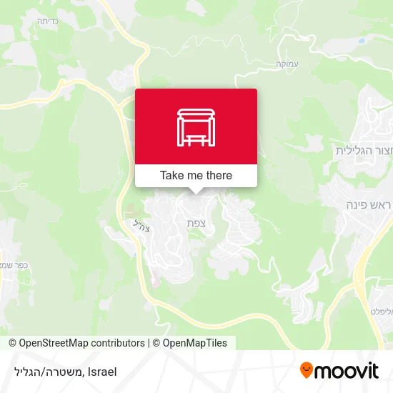 Карта משטרה/הגליל