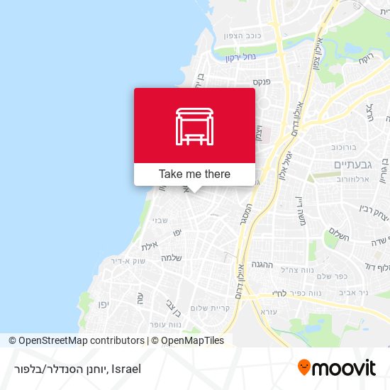 Карта יוחנן הסנדלר/בלפור
