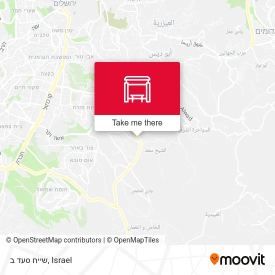 Карта שייח סעד ב