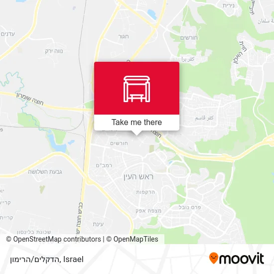 Карта הדקלים/הרימון