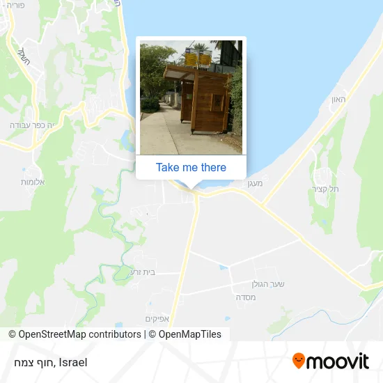 Карта חוף צמח