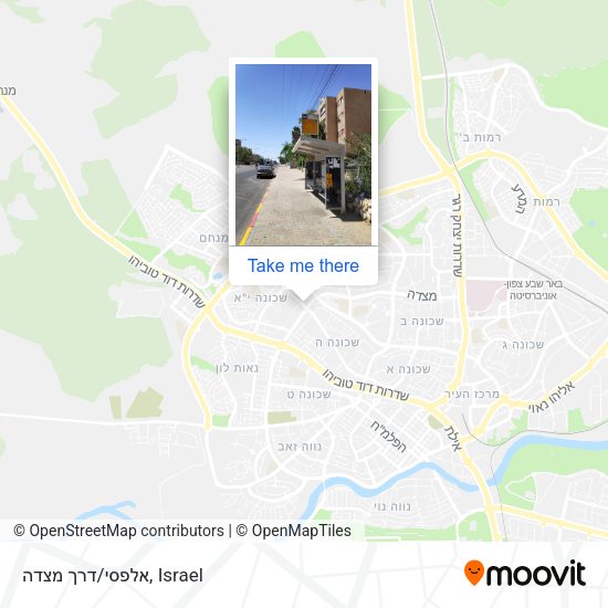 אלפסי/דרך מצדה map
