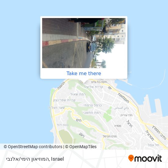 Карта המוזיאון הימי/אלנבי