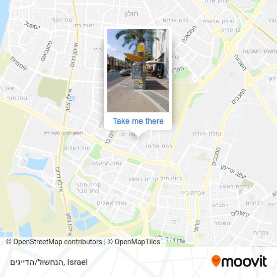 הנחשול/הדייגים map