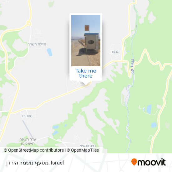 מסעף משמר הירדן map