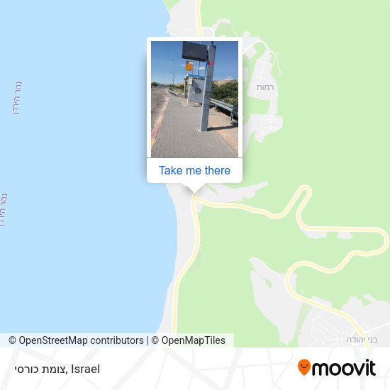 Карта צומת כורסי