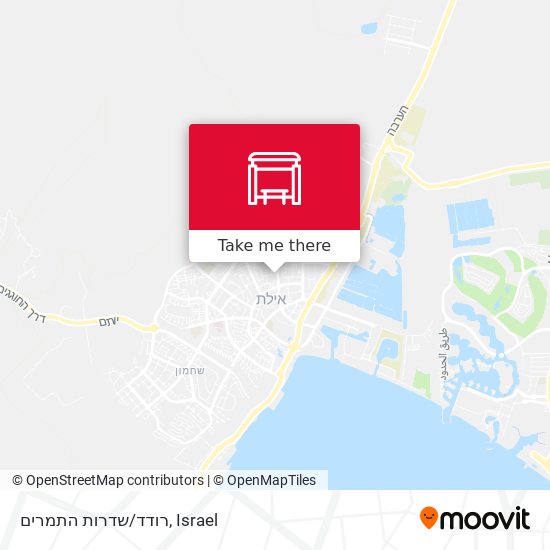 Карта רודד/שדרות התמרים